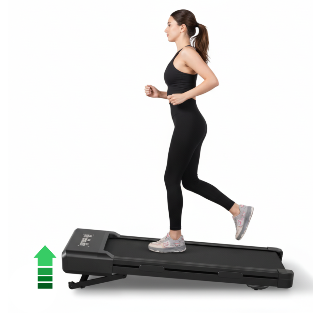 Tapis de Marche 12 Niveaux Inclinaison Silencieux